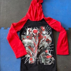 NWOT Spider-Man l/s shirt size 5/6